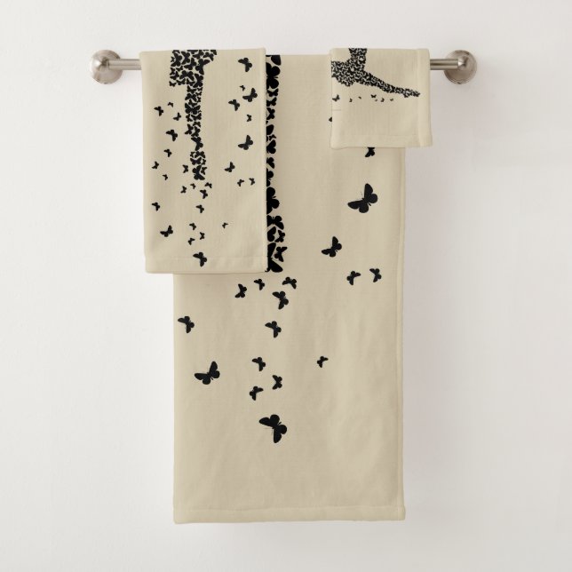 Conjunto De Toalhas Dançarino da borboleta (Insitu)
