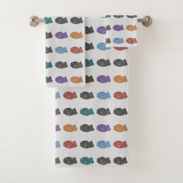 Conjunto De Toalhas Dancing Taiyaki