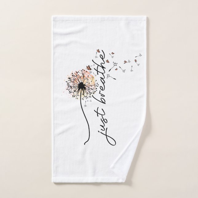 Conjunto De Toalhas Dandelion Wish Yoga Meditation Bath Towel Set (Toalha de mão)