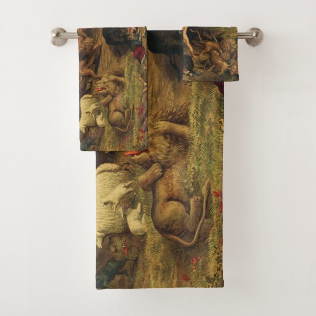 Conjunto De Toalhas Daniel na Cova dos Leões (Insitu)
