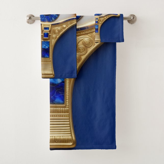 Conjunto De Toalhas Das Ägyptische Auge´8 (Insitu)