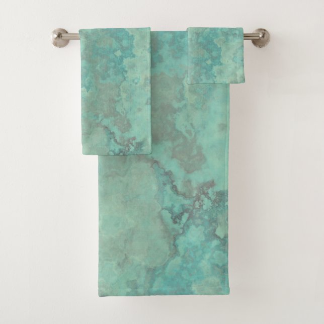 Conjunto de toalhas de Abstrato de bolso para marb (Insitu)