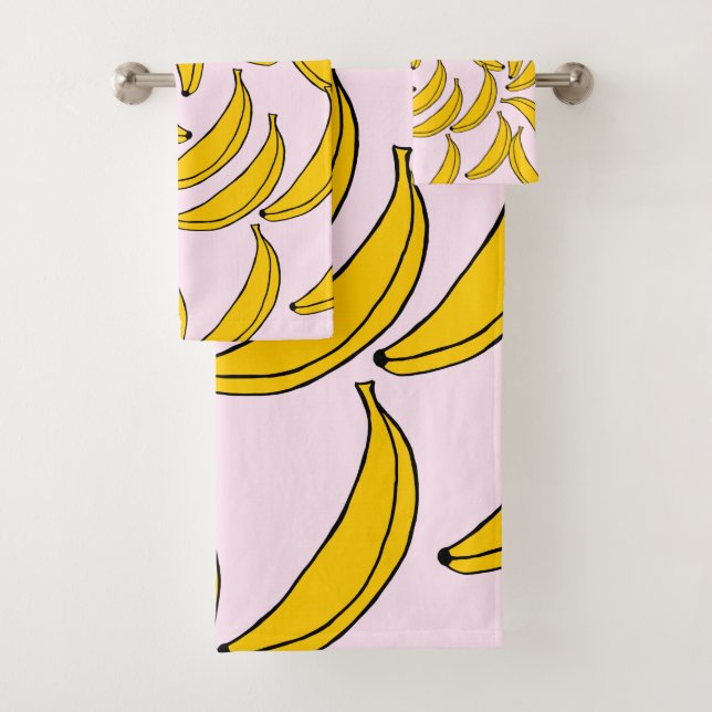 Conjunto de toalhas de bananas (Insitu)