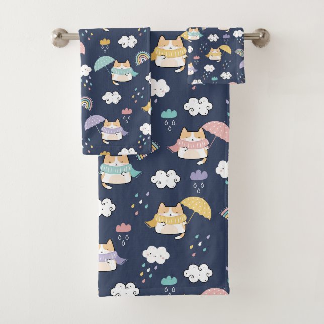 Conjunto de toalhas de Bandeja de Pano Rainha Cozy (Insitu)