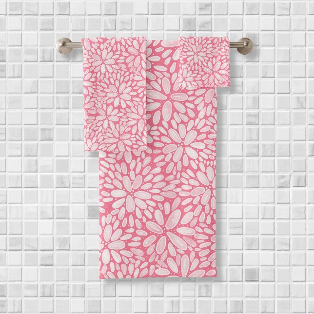 Conjunto de Toalhas de Bandeja do Floral Bloom Wat (Criador carregado)