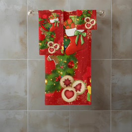 Conjunto de Toalhas de Banheiro