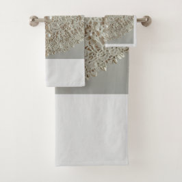 Conjunto de Toalhas de Banheiro