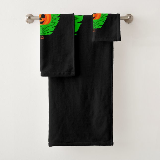 Conjunto de Toalhas de Banheiro de Abóbora de Hall (Insitu)