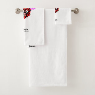 Conjunto de Toalhas de Banheiro de Felpudos Cardía