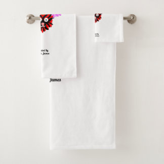 Conjunto de Toalhas de Banheiro de Felpudos Cardía