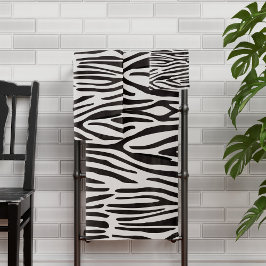 Conjunto de Toalhas de Banheiro de Impressão Zebra