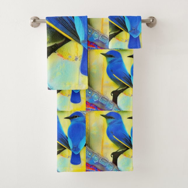 Conjunto de Toalhas de Banheiro Feliz (Insitu)