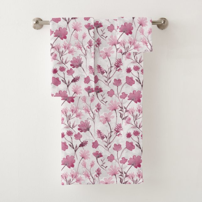 Conjunto de Toalhas de Banheiro Joyful Flora - Ros (Insitu)
