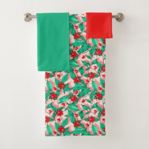 Conjunto de Toalhas de Banheiro Ladybugs, de Aquar