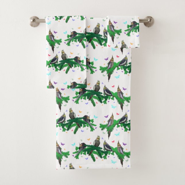 Conjunto de Toalhas de Banheiro para Festa de Caca (Insitu)