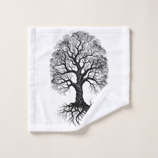 Conjunto de Toalhas de Banheiro Zen Árvore da Vida