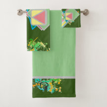 Conjunto de toalhas de banho