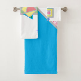 Conjunto de toalhas de banho