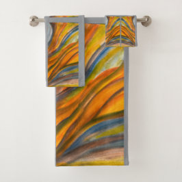 Conjunto de toalhas de banho