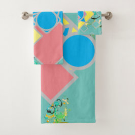 Conjunto de toalhas de banho