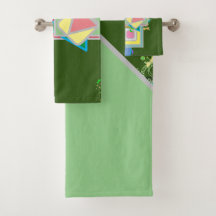 Conjunto de toalhas de banho