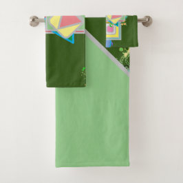 Conjunto de toalhas de banho