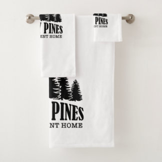 Conjunto de toalhas de banho