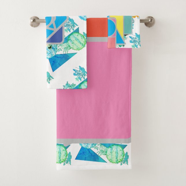 Conjunto de toalhas de banho (Insitu)