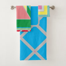 Conjunto de toalhas de banho