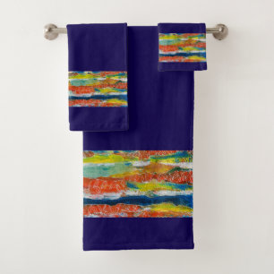Conjunto de toalhas de banho