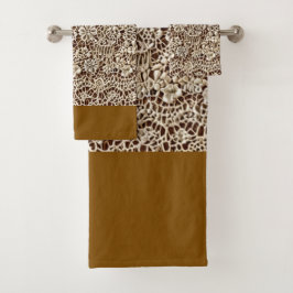 Conjunto de Toalhas de Banho