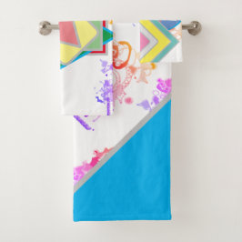 Conjunto de toalhas de banho