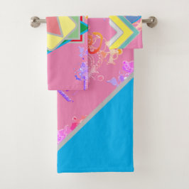 Conjunto de toalhas de banho