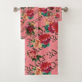 Conjunto de toalhas de banho