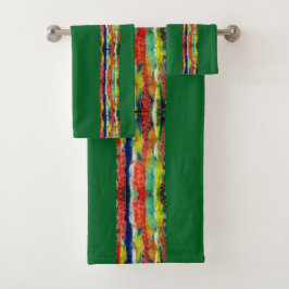 Conjunto de toalhas de banho