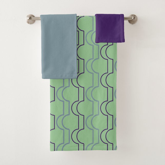 Conjunto de Toalhas de Banho Azul (Insitu)