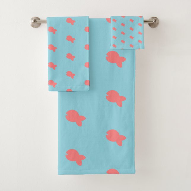 Conjunto de Toalhas de Banho Azul Claro para Bebês (Insitu)
