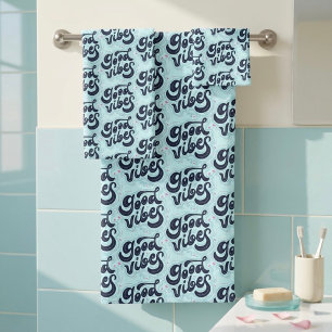 Conjunto de Toalhas de Banho Boas Vibrações