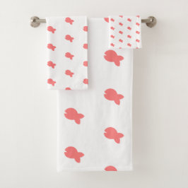 Conjunto de Toalhas de Banho Brancas Bebê Kids Pei