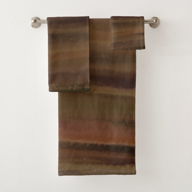 Conjunto de Toalhas de Banho Brown Is My Favorite  (Insitu)
