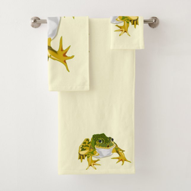 Conjunto de Toalhas de Banho com Sapo (Insitu)