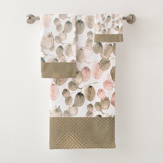 Conjunto de Toalhas de Banho de Aquarela Clássica  (Insitu)