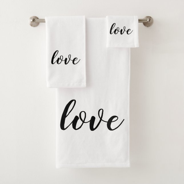 Conjunto de Toalhas de Banho de Casamento de São V (Insitu)