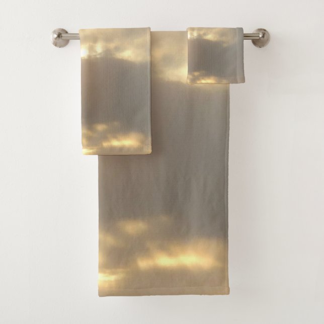 Conjunto de Toalhas de Banho de Nuvem (Insitu)