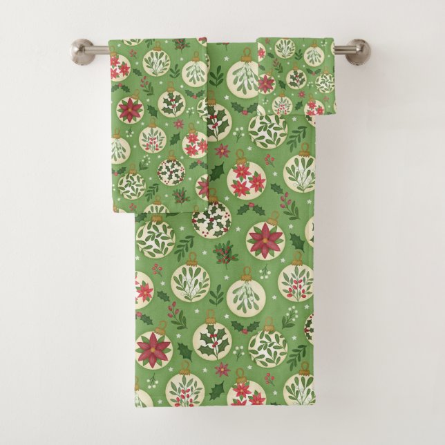 Conjunto de Toalhas de Banho de Ornamentos de Nata (Insitu)