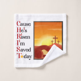 Conjunto de toalhas de banho do cristo