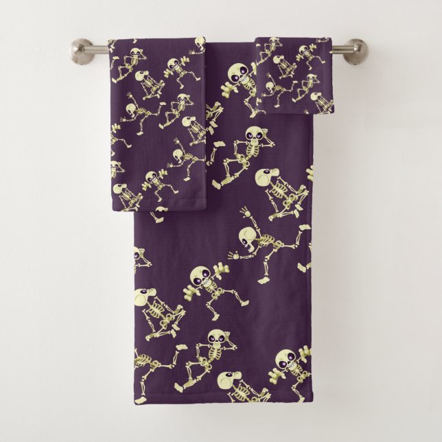 Conjunto de Toalhas de Banho do Esqueleto de Hallo (Insitu)