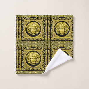 Conjunto de Toalhas de Banho Golden Medusa