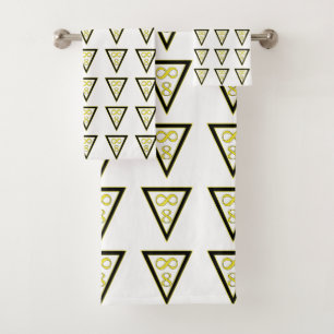 Conjunto de toalhas de banho infienity 8
