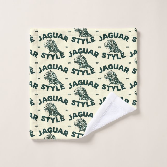 Conjunto de Toalhas de Banho Jaguar (Pano de lavar)